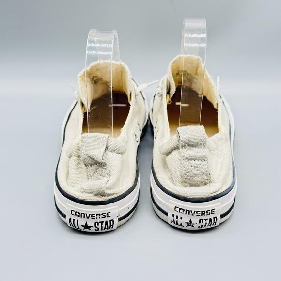 Converse Shoes Womens 8 Off White Tan Chuck Taylor All Star Shoreline Sneakers - Picture 6 of 11